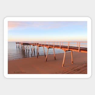 Torquay Pier, Harvey Bay, QLD, Australia Sticker